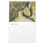 Künstler durch Unfall das ganze Jahr über Kalender (Mär 2027)