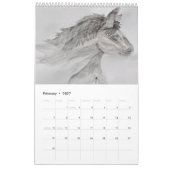 Künstler durch Unfall das ganze Jahr über Kalender (Feb 2027)