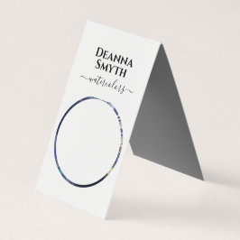 KÜNSTLER Einzigartiger Zelt-Falten-Visitenkarte Visitenkarten