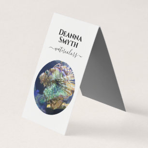 KÜNSTLER Einzigartiger Zelt-Falten-Visitenkarte Visitenkarten