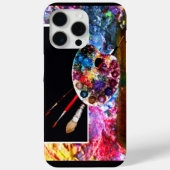 KÜNSTLER FARBE PALETTE, schwarz Case-Mate iPhone Hülle (Rückseite)
