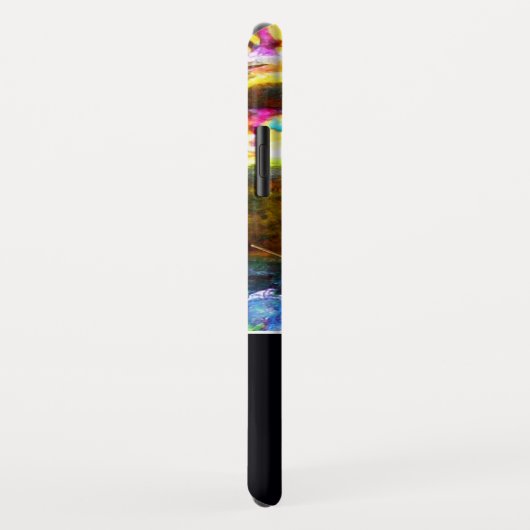 KÜNSTLER FARBE PALETTE, schwarz Case-Mate iPhone Hülle (Hinten/Rechts)