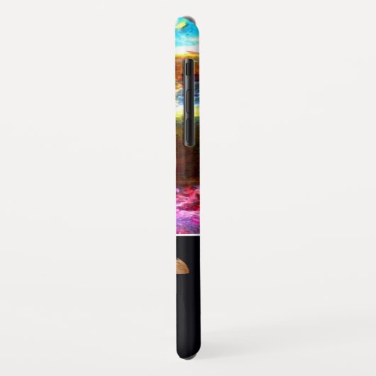 KÜNSTLER FARBE PALETTE, schwarz Case-Mate iPhone Hülle (Hinten/Links)