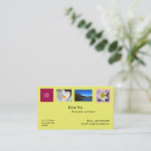 Künstler, Fotograf, Zazzler Visitenkarte (Stehend Vorderseite)