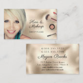 Künstler, Fotos, Gold, Vs 2 Visitenkarte (Vorne/Hinten)