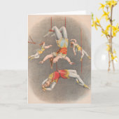 Künstler für männliche und weibliche Trapez Karte (Gelbe Blume)