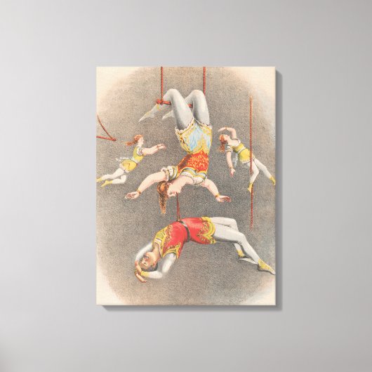 Künstler für männliche und weibliche Trapez Leinwanddruck (Vorderseite)
