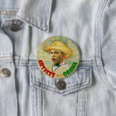 Künstler für Obama: Vincent van Gogh Button (Beispiel)