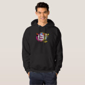 Künstler Gesichter Maler Hoodie (Vorne ganz)
