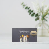 Künstler | Haarpfropfen Terminkarte (Stehend Vorderseite)