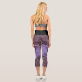 Künstler Herz enthüllt Capri Leggings (Rückseite)