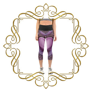Künstler Herz enthüllt Capri Leggings