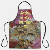 Künstler in der Küche Schürze (Vorderseite)