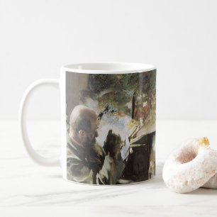 Künstler in seinem Atelier von John Singer Sargent Kaffeetasse