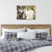 Künstler in Seinem Studio von John Singer Sargent Leinwanddruck (Insitu (Schlafzimmer))