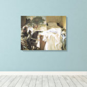 Künstler in Seinem Studio von John Singer Sargent Leinwanddruck (Insitu (Holzboden))