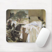 Künstler in Seinem Studio von John Singer Sargent Mousepad (Mit Mouse)