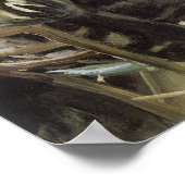 Künstler in Seinem Studio von John Singer Sargent Poster (Ecke)