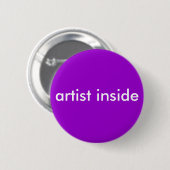 Künstler innerhalb des Knopfes Button (Vorne & Hinten)