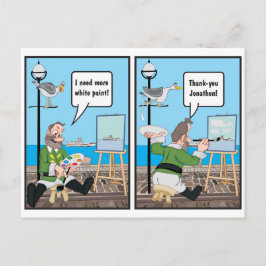 KÜNSTLER JOKE. POSTKARTE