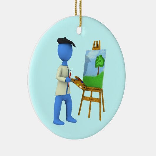 Künstler Keramik Ornament (Rechts)