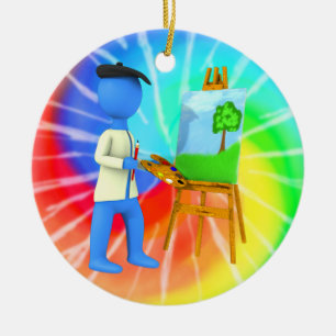 Künstler Keramikornament