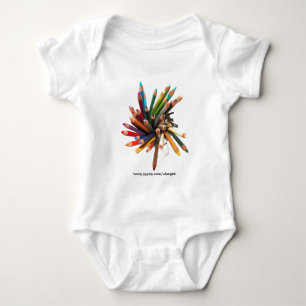 Künstler Kolored Oil Pencils Baby Strampler