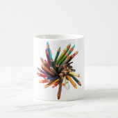 Künstler Kolored Oil Pencils Kaffeetasse (Mittel)