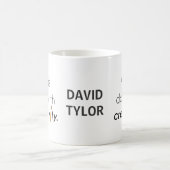 Künstler machen das mit Kreativität Kaffeetasse (Mittel)