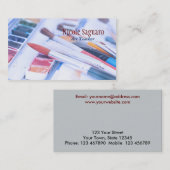 Künstler-Maler-Lehrer Visitenkarte (Vorne/Hinten)