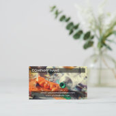 Künstler-Maler Visitenkarte (Stehend Vorderseite)