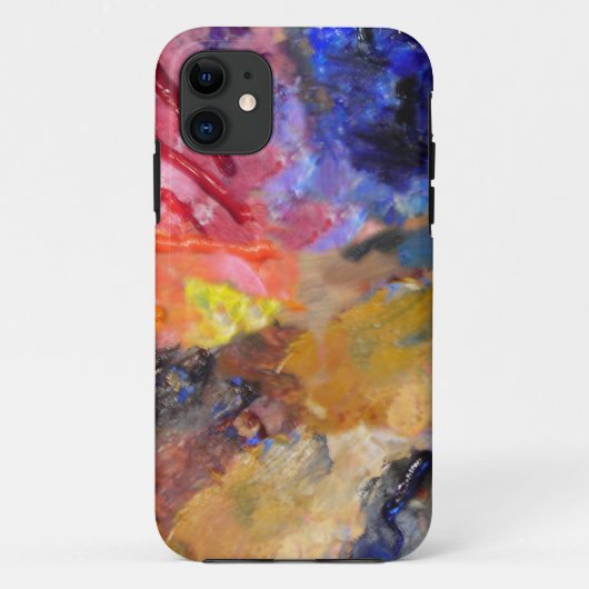 Künstler Malerpalette Farbige Farbe Case-Mate iPhone Hülle (Rückseite)