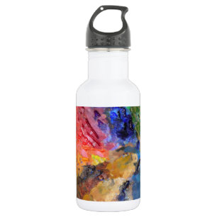 Künstler Malerpalette Farbige Farbe Edelstahlflasche