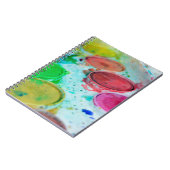 Künstler mehrfarbige Farbpalette Notizblock (Linke Seite)