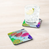 Künstler mehrfarbige Farbpalette Untersetzer (Rechte Seite)