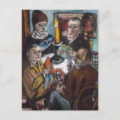 Künstler mit Gemüse | Max Beckmann | Postkarte (Vorderseite)