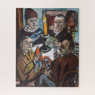 Künstler mit Gemüse Max Beckmann Puzzle