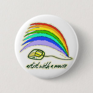Künstler mit Maus Button