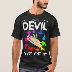 Künstler nur den Teufel aus ihm ziehen 2 T-Shirt