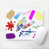 Künstler oben mousepad (Mit Mouse)