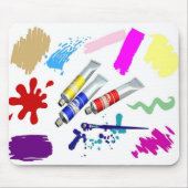 Künstler oben mousepad (Vorne)