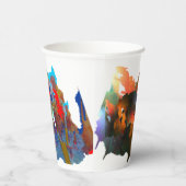 Künstler Paint Cup Pappbecher (Rechts)
