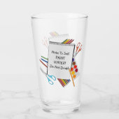 Künstler Paint Water Glas (Rückseite)