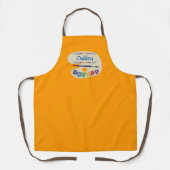 Künstler Palette Gemälde Smock Schürze (Vorderseite)