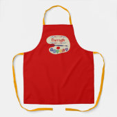 Künstler Palette Gemälde Smock Schürze (Vorderseite)