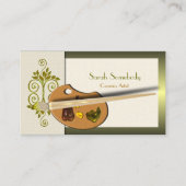 Künstler Palette Graphic Visitenkarte (Vorderseite)