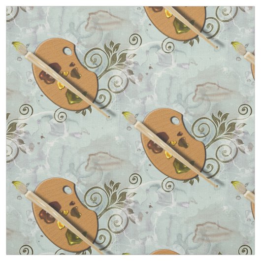 Künstler-Paletten-Malerei Stoff (Muster)