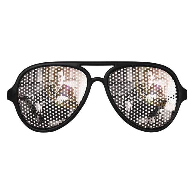 Künstler Phil Bracco Unterschrift Brille Sonnenbrille (Vorderseite)