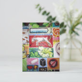 Künstler Postkarte (Stehend Vorderseite)