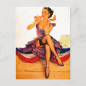 Künstler Postkarte (Vorderseite)